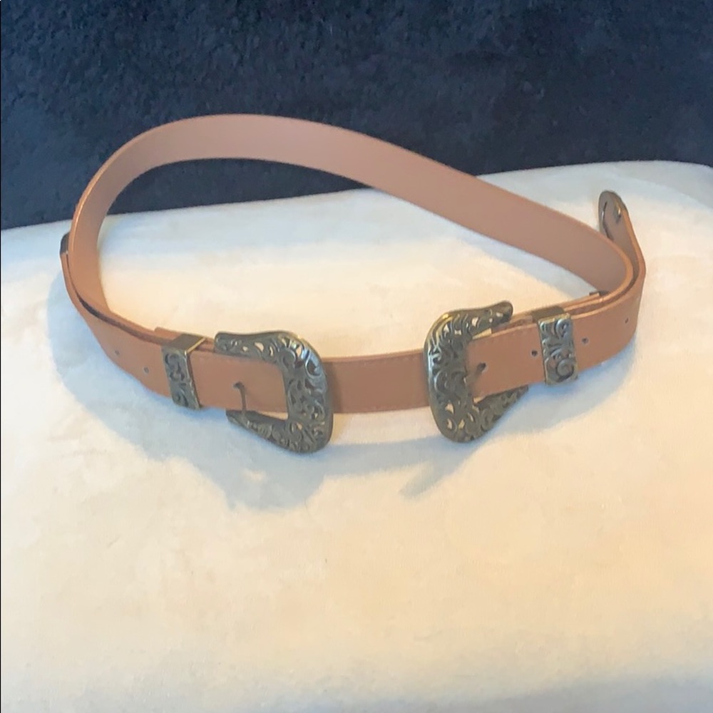 Double buckle belt